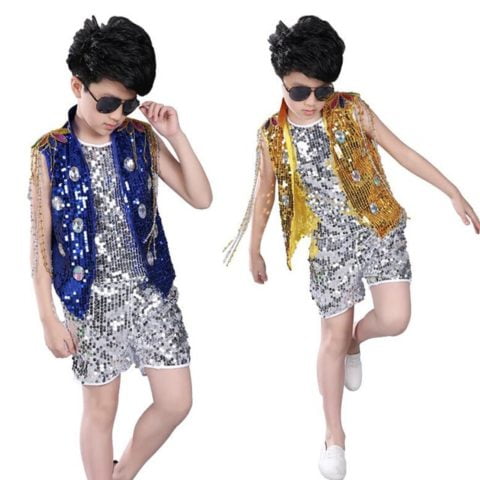 Kids Stage Wear Modern Dance Outfits