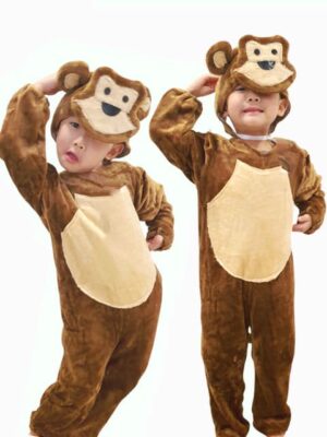 brown monkey costume for children singapore