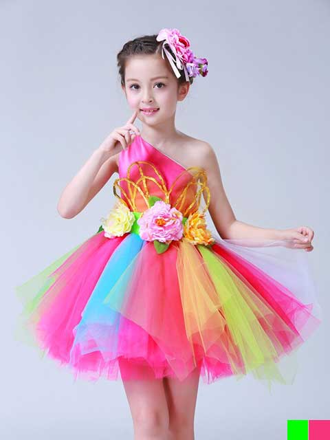 Colorful Flowers Flower Costume singapore