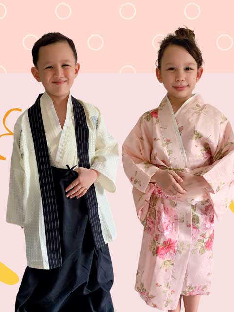 kimono dress for boy