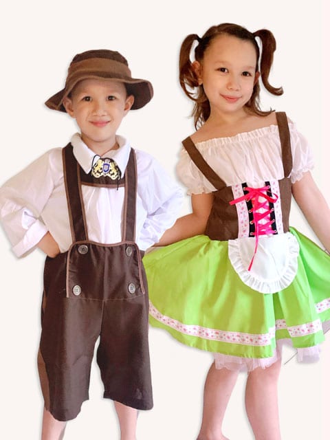 German Traditional Kids Dress