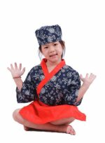 kids Japanese Waitress Uniform