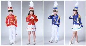 Millitary band costume for kids