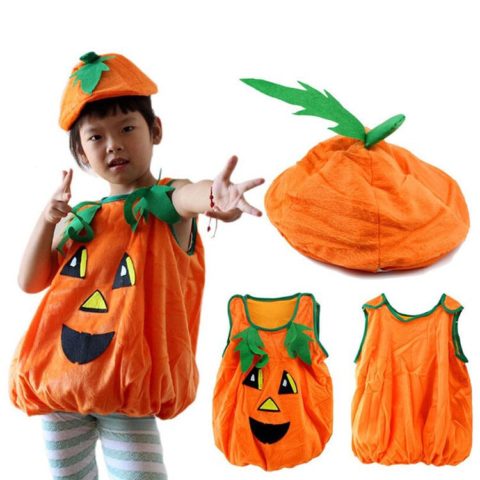 Pumpkin Apparel Costume for kids singapore