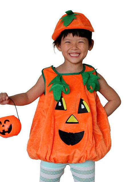 Pumpkin Apparel Costume for kids singapore