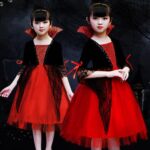 Girl Vampire Costume for kids singapore