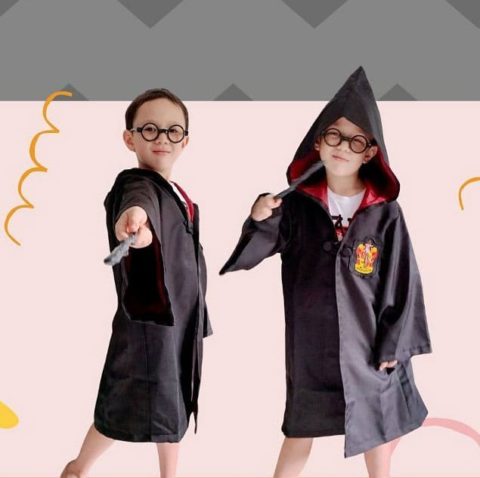 Harry Potter Robe Cosplay Kids Costume singapore
