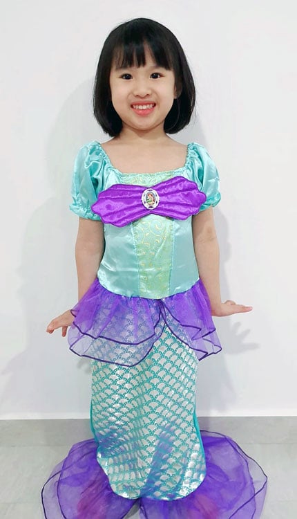 Ariel Mermaid Costume singapore