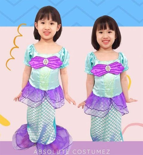 Ariel Mermaid Costume singapore