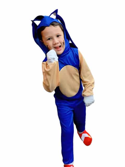 sonic the hedgehog children costume
