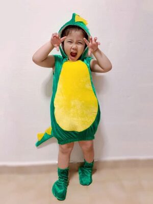 Green dragon Costume for children singapore