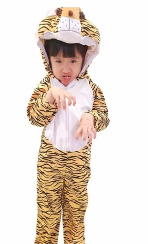 Children Anime tiger top costume singapore