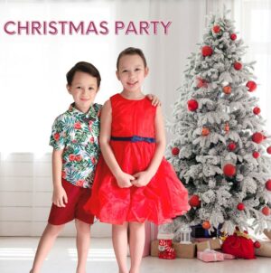 Christmas Party children wear singapore