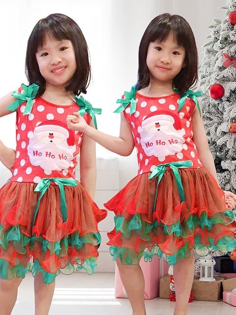 Ho Ho Ho Layer Dress for Christmas
