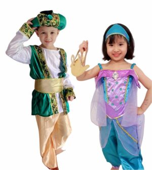 Prince Aladdin and Princess Jasmine Costume