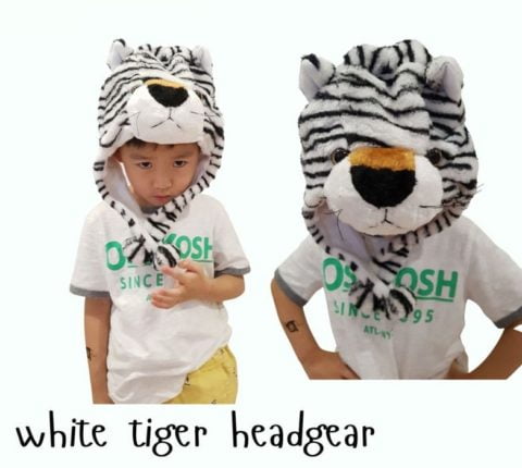 white tiger headgear Singapore