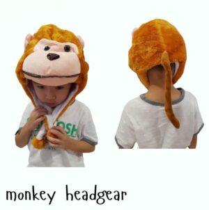 monkey headgear plush