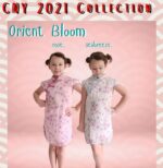 Orient Bloom with bag Dress
