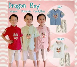 Dragon Boy outfit cny singapore