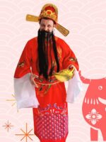 God Of Fortune 财神爷 Adult costume