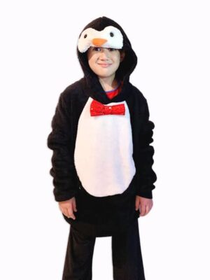 Fluffy Penguin pullover
