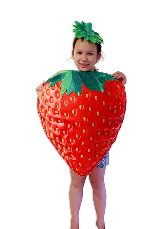 strawberries costume