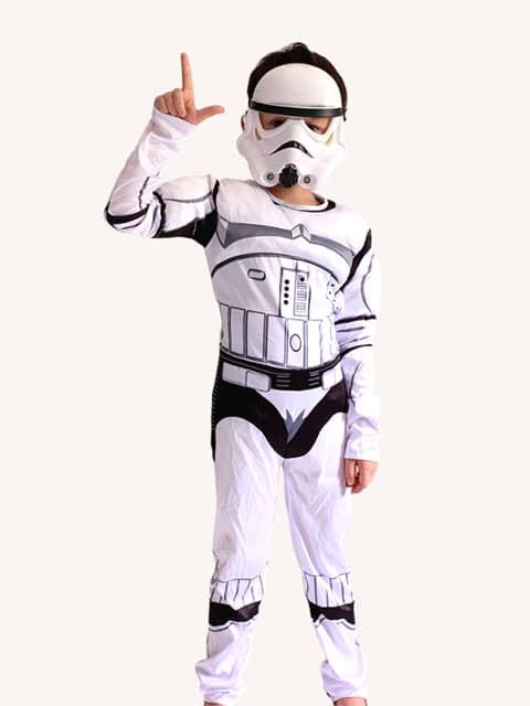 Stormtrooper Muscles • Costume shop singapore for school kids