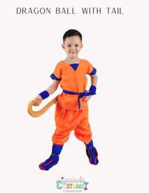 Dragon Ball Z with Tail Costume