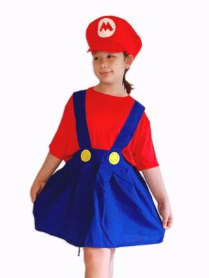 Mario in Skirt Adult Costume