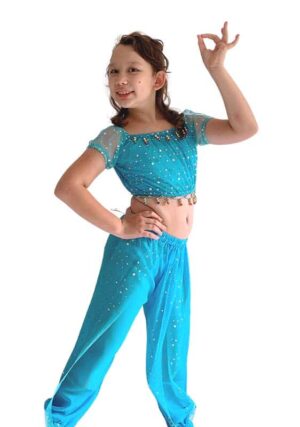 Indian Girl Traditional dress with pants