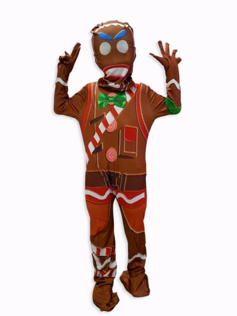 Gingerbread Man jumpsuit costumes