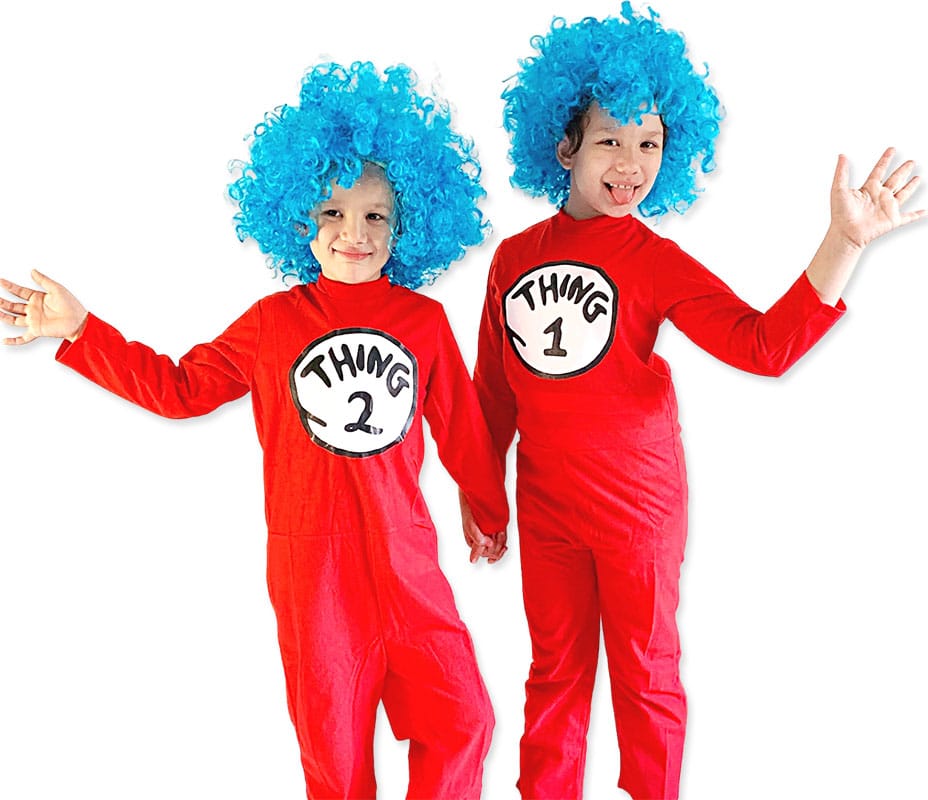 Dr. Seuss Thing 1 & Thing 2 • Costume Shop Singapore