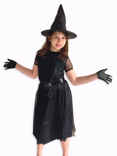 Black Witch Dress costume children singapore