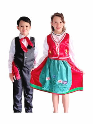 Eurasian costume for children singapore