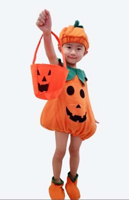 children pumpkins kit