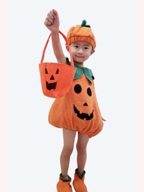 children pumpkins kit