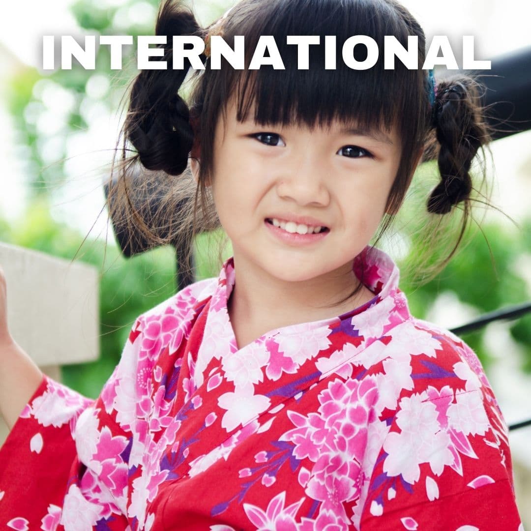 international traditional dress and outfit for children