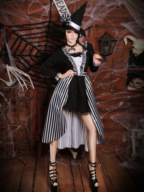 Haunted Carnival Dress is the right spooky witch costume for adul