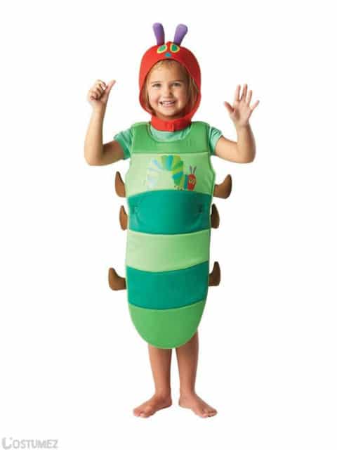 Caterpillar Suit costume bring children in the insect universe