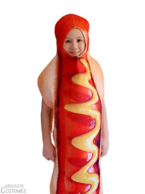 Hotdog Man costume for children 5 to 7 years old