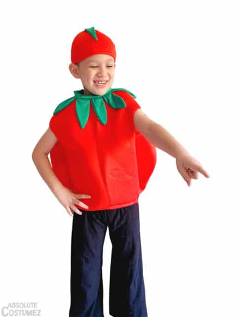 Tomato Man costume for children 4 to 7 years old