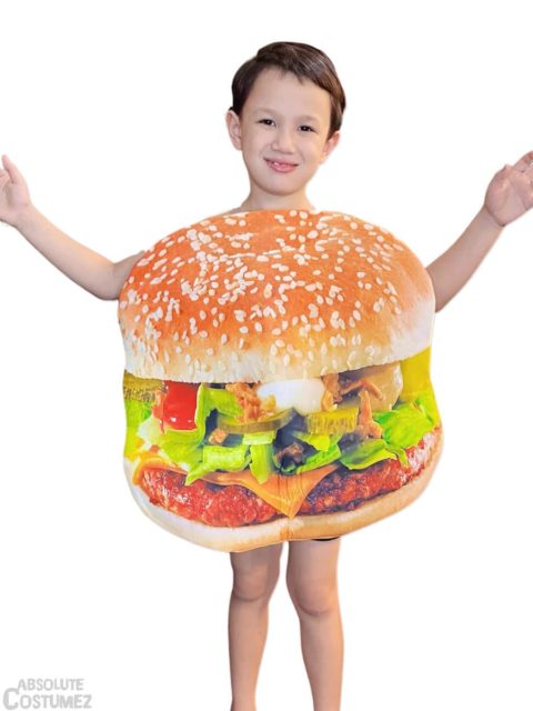 Burger Man costume for children.