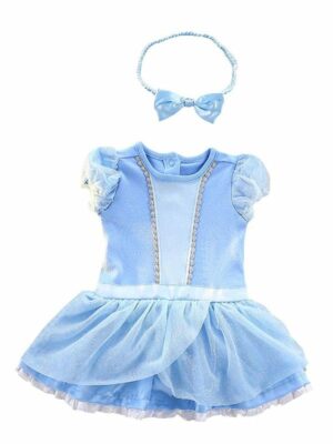 Baby cinderella Dress for infant of 6 to 18 months.