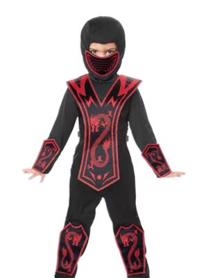 Toddler ninja costume transform kids in stealth martial art character.