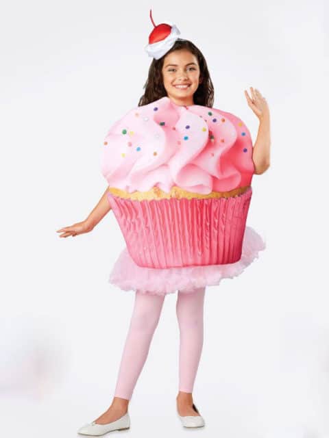 Cupcake costume is a sweet way to celebrate Halloween with icing