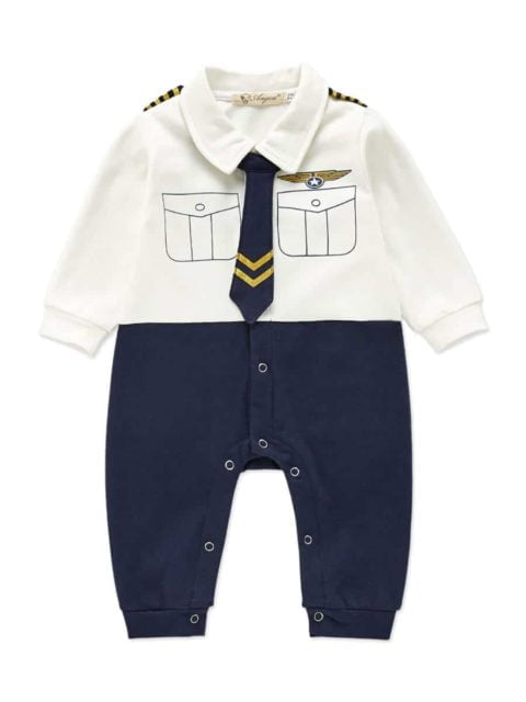 Toddler Pilot is the future jumpsuit costume for your children