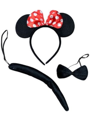 Minnie Mouse Set make children into adorable Disney character.