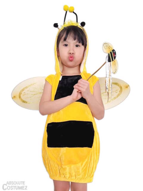 Honey Bee costume can convert your children into sweet insect characters
