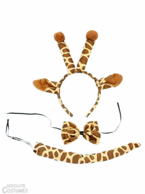 Giraffe Headband Set transforms childrens into wild animals.