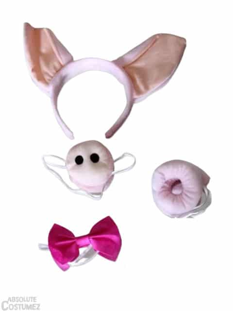 Piglet Headband Set transforms children into a farm animals.